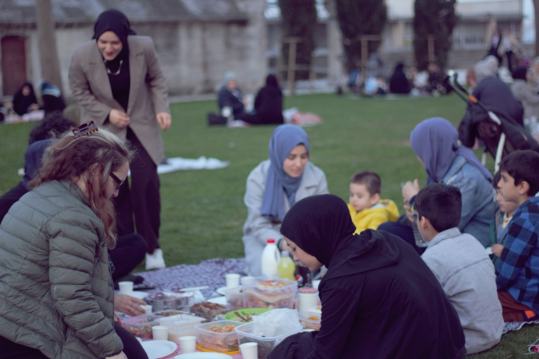 Team iftar in Istanbul